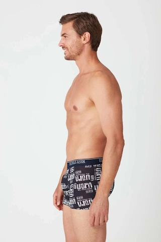 U.S. Polo Assn. Erkek Lacivert Baskılı Tekli Boxer Lacivert