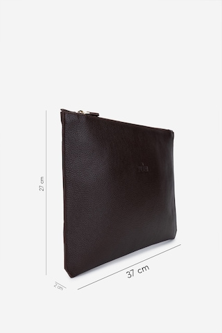 Valmenti Unisex Hakiki Deri Kahverengi El Çantası 1012 2030 Cnt Sk25-26 Kahve Fltr Kahverengi