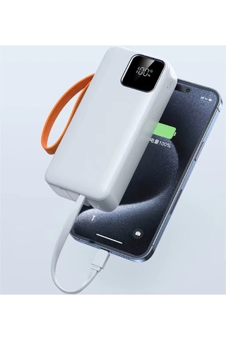 Kendinden Kablolu 30.000 Mah Powerbank