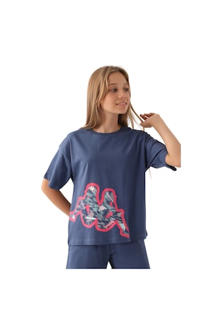 Kappa Kız Çocuk Lacivert T-shirt 341x14w Mavi