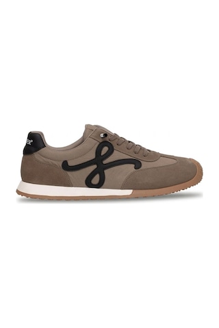Voyager E472 Erkek Hakiki Deri Klasik Sneaker Camel