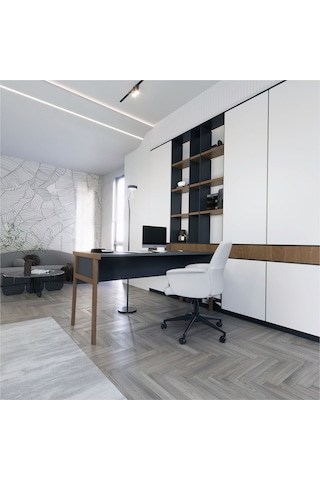 Zenith Ofis Masası Antrasit Ceviz