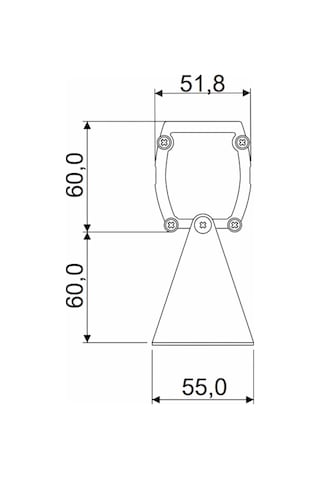 Tunga Aydınlatma Wallwasher Led Projektör 50cm 18w Ip65 220v Rotasyon Ayak Ce 4000k