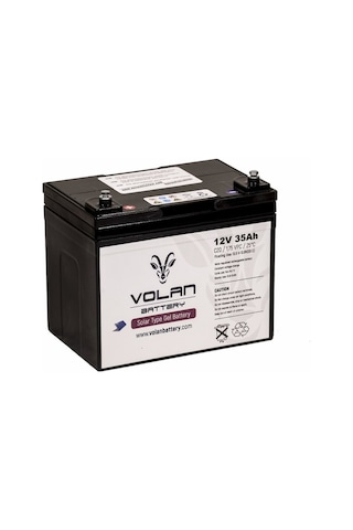 12 Volt 35 Amper Jel Akü Solar Güneş Enerjisi - Volan Akü / 325018654
