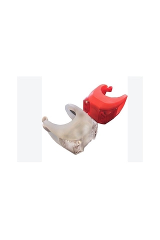 Jy-267-6 Silikon Ön-arka Far Seti Beyaz-kırmızı