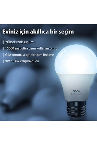Imou Cl1b-5-e27 Akıllı Wi-fi Led Ampul