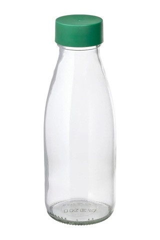 Ikea Spartansk Şişe 0,5 L Şeffaf Yeşil