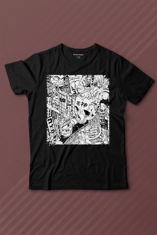 Kendim Seçtim Street Drawing Urban Culture Sokak Baskılı Tişört Çocuk T-shirt 001