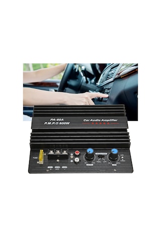 Tenfowee 12v 600w Otomobil Güçlendirici Kartı, Alüminyum Gövde, Yüksek Performanslı Ses, Kolay Kurulum, Tüm Araçlar İçin