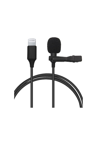 Hemengo Lightning 2 Metre Double Mikrofon - Siyah Hmngobzs