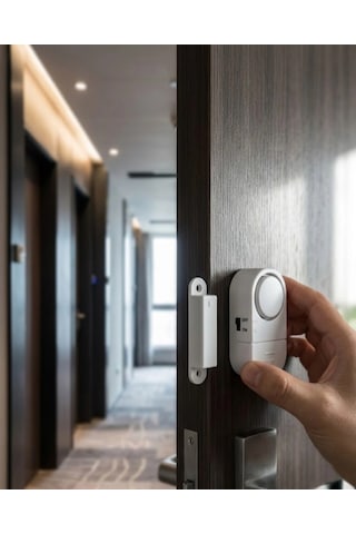 Manyetik Sensörlü Alarm Kapı Pencere İçin 90 Db Güçlü Sesli Uyarı Sistemi