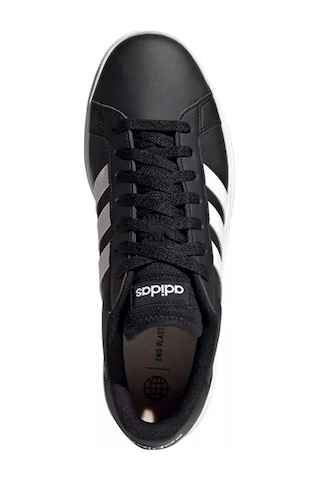 GW9251 Adidas Grand Court Base 2.0 Erkek Spor Ayakkabı CBLACK/FTW Siyah - Beyaz