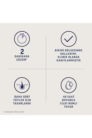 Veet Professional Bikini Bölgesi Tüy Dökücü Krem 2 x 50 ML + Tüy Dökücü Krem 50 ML +  Nemlendirici Köpük 50 ML