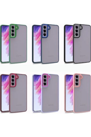 Galaxy S21 Fe Uyumlu Zore Flora Kılıf-kırmızı Kirmizi