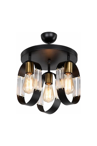 Nova 3lü Plafonyer Avize Çok Renkli