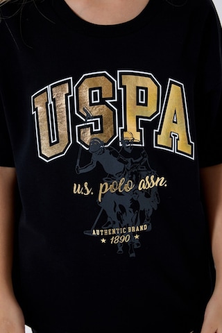 U.s. Polo Assn. Kız Çocuk Siyah Pijama Takım 5274-49871 Siyah