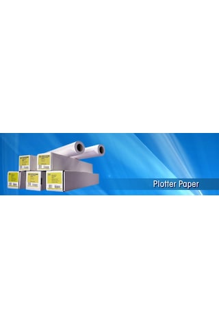 2 Li Koli 620 Mm. x 100 Mt. 80 Gr/m2 Opak Plotter Kağıdı