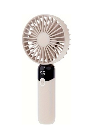 Yingfu Taşınabilir Fan 6 Hızlı Dijital Ekran Koyu Haki Fan