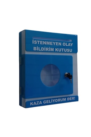 Mavi İstenmeyen Olay Bildirim Kutusu