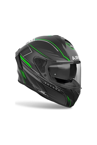 Aıroh Spark 2 Shadow Green Matt Kask Siyah Yeşil