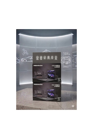 Xh-208 4" Dvr Araç İçi Kamerası Lcd Ekranlı Gece Görüşlü 3 Kameralı G-sensör 1080p Diğer