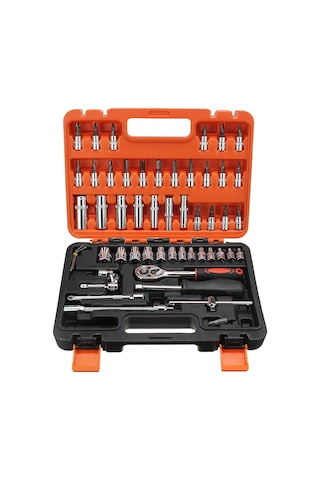 Makroyapı 53 Parça Lokma Takımı 1/4 Set Mini Lokma Takımı 1/4 Set