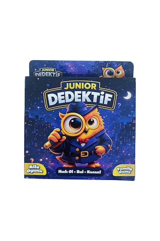 Junior Dedektif Oyunu Dikkat Hafıza Ve Mantık Aile Oyunu