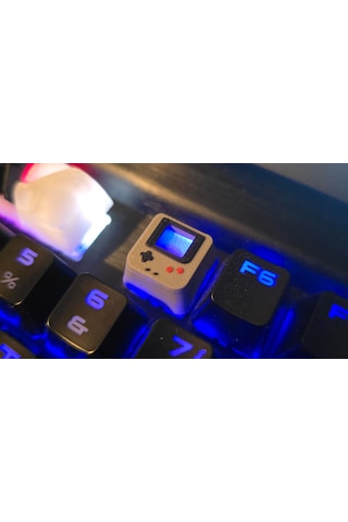 Retro Game Konsolu Keycap 2'li Set Mekanik Klavye Uyumlu Oy