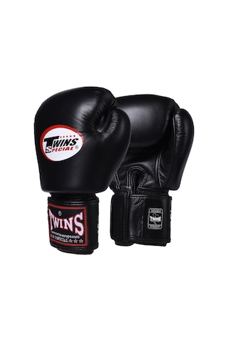 Twins Bgvl3-bk Boks Eldiveni Siyah Deri Muay Thai Eldiveni Siyah