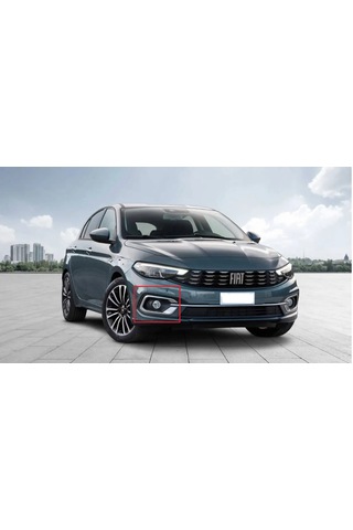 Egea 2021-2024 Sağ Mat Krom Sis Çerçevesi 735754052