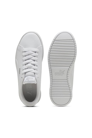 Puma Rickie Classic 394251 01 Kadın Sneaker Ayakkabı Beyaz Gümüş 36-40 Beyaz - Gümüş