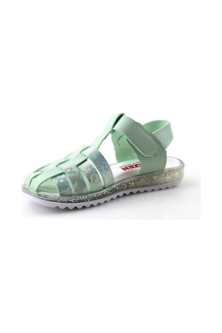 Papuçcity Arzen 02413 Orto Pedik Kız Çocuk Sandalet Ayakkabı Yeşil