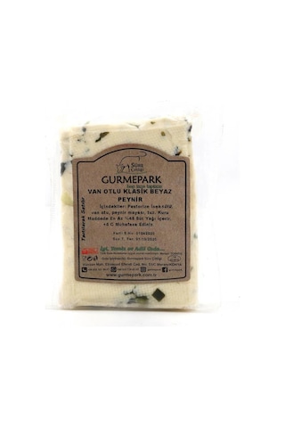 Gurmepark Van Otlu Klasik Beyaz Peynir 1 KG
