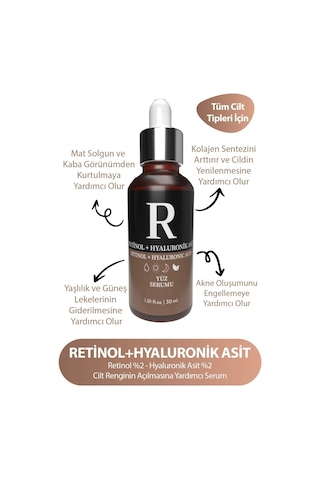 Retinol Içeren Leke Ve Kırışıklık Karşıtı, Aydınlatıcı Ve Yenileyici Yüz Serumu & Collagen Krem