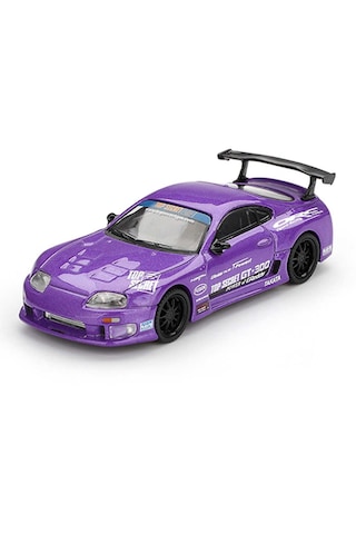 Mini Gt Mini Gt 1/64 Toyota Supra A80 Top Secret Gt-300 Top Secret Purple - Blister Paket 1067