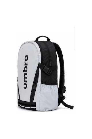 Umbro Yuki Backpack Gri Su İtici, Reflektörlü Spor Sırt Çantası, Okul Çantası - Tt0022
