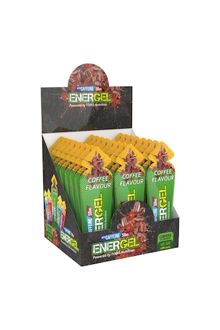 Torq Nutrition ENERGEL Caffeine Enerji ve Performans Jeli 40 Gr 24 Adet - Kahve