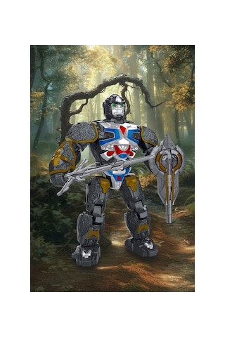 Gorile Dönüşen Robot Boyut:15cm Canavar Robot Gorile Dönüşen Robot Boyut:15cm Canavar Robot