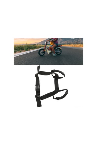 Tenfowee Bisiklet, Motor, Tekerlekli Sandalye İçin Çocuk Güven Kemerleri - Dürtme Engeli, Tutamaklı Sabitleyici, Temizlenmesi Kolay Kumaş Malzeme