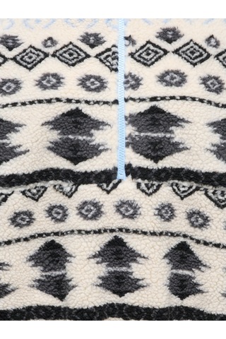 Only Onljanne Lıfe Aztec Teddy L/s Zıp Cc Swt Kadın Gri Sweatshirt - 15267415
