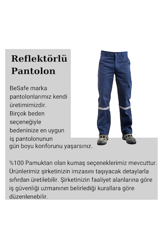 İş Pantolonu Yazlık Lacivert
