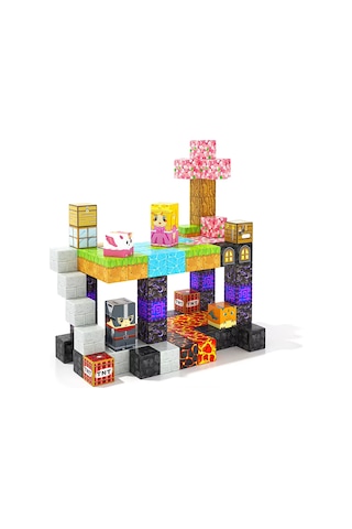 Minecraft Manyetik Küp Blok Yapı Taşı 100 Parça