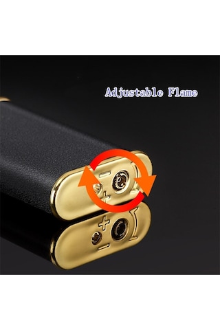 Hızıroğulları Yaratıcılık Buzlu Timsah Model Çakmak Çift Alev Çakmak