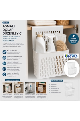 Diyarı Fırsat Asılabilir Dolap İçi Düzenleyici 255x110x325 Mm 48'li Paket Diğer