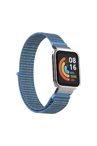 Xiaomi Redmi Watch Mi Watch Lite Uyumlu Krd-61 Hasır Ardx Kordon-no15