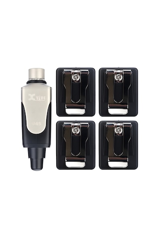 Xvive Xv-u45r4 4 Alıcı + 1 Vericili Kablosuz In-ear Monitör Sistemi Siyah