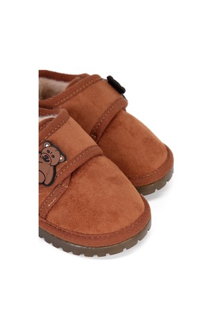 Civil Boys Cırtlı Işıklı N 20-25 Numara Bot - Kahverengi Taba