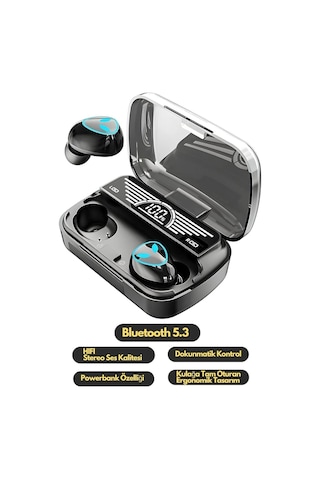 Time&Tech M20 Bluetooth 5.4 Kablosuz Kulak İçi Oyuncu Kulaklığı