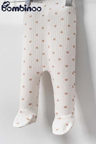 Yeni Doğan Kahverengi Kalpli 5 Parça Zıbın Set Hastane Cıkışı Kahverengi