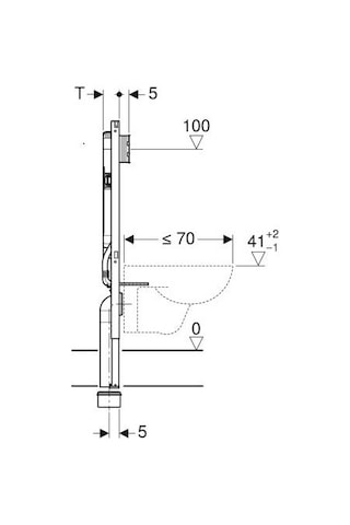 GEBERIT GÖMME REZER.SİGMA 8 CM (2016) DUOFIX 111.796.00.1 Beyaz